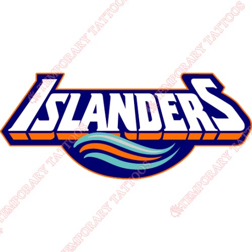 New York Islanders Customize Temporary Tattoos Stickers NO.232